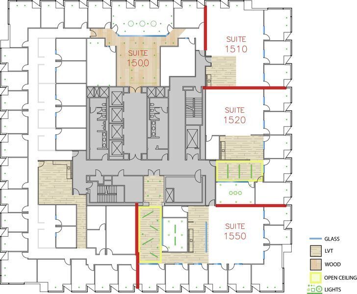 5 Park Plaza, Irvine, CA à louer Plan d’étage– Image 1 sur 10