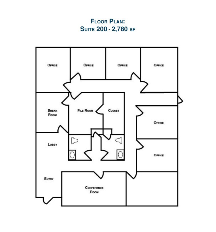 6605 Precinct Line Rd, North Richland Hills, TX à louer Plan d’étage– Image 1 sur 1