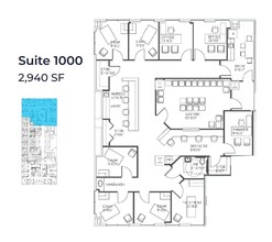 4126 Southwest Fwy, Houston, TX à louer Plan d’étage– Image 1 sur 1