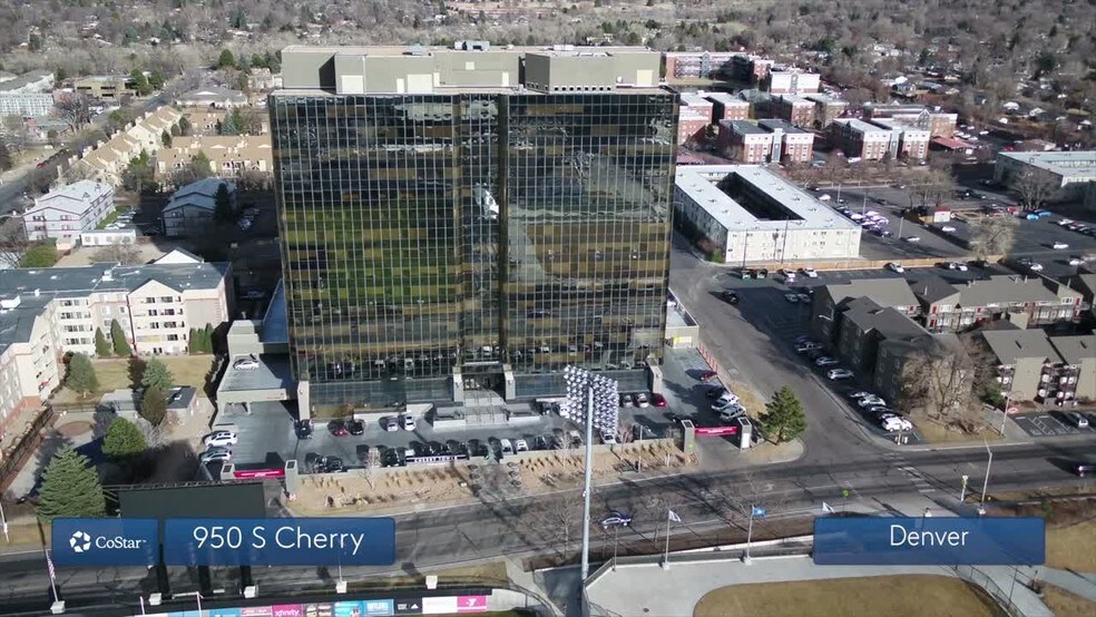 950 S Cherry St, Denver, CO à louer - Vidéo aérienne – Image 2 sur 16
