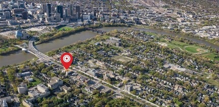 174 Provencher Blvd, Winnipeg, MB - VUE AÉRIENNE  vue de carte