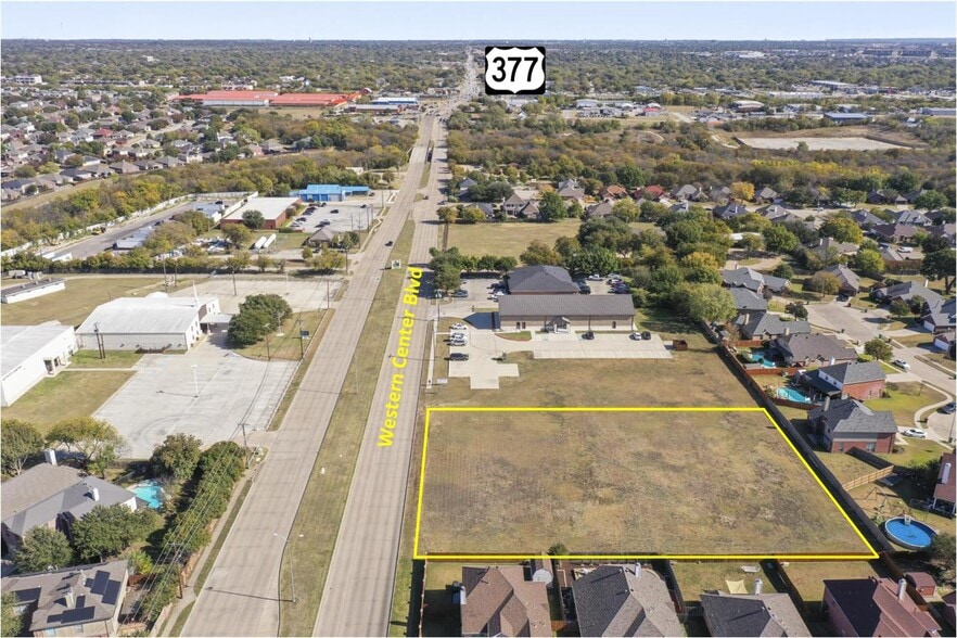 5170 Western Center Blvd, Haltom City, TX à vendre - Aérien – Image 1 sur 15