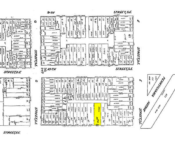 517-519 11th St SE, Washington, DC à vendre - Plan cadastral – Image 2 sur 3