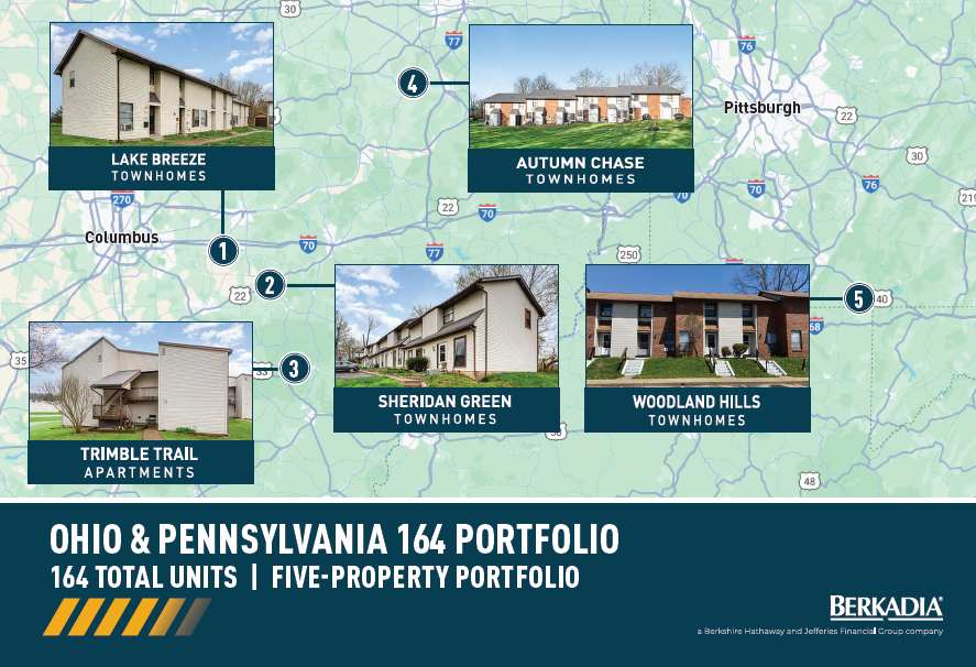 Ohio & Pennsylvania 164 Portfolio portefeuille de 5 biens à vendre sur LoopNet.fr Photo de l’immeuble– Image 1 sur 7