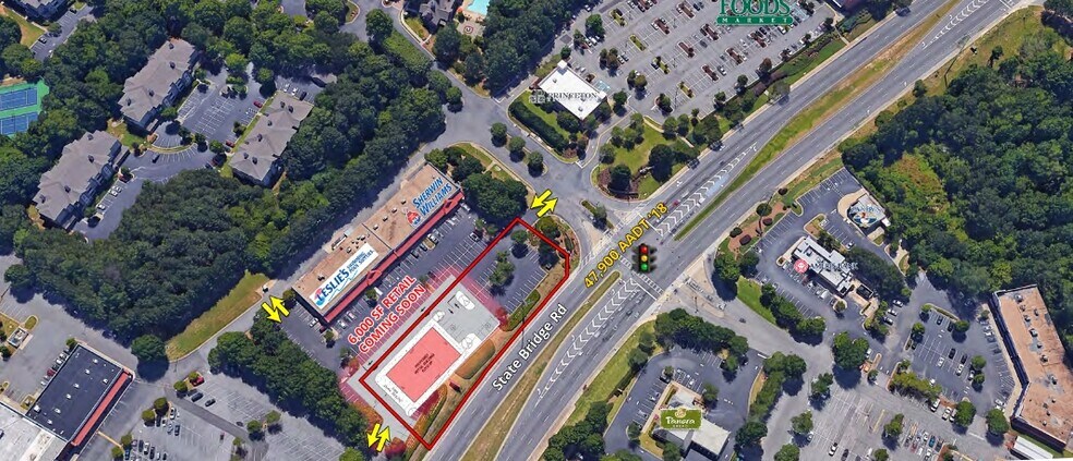 5855 State Bridge, Johns Creek, GA à louer - Photo de l’immeuble – Image 2 sur 20