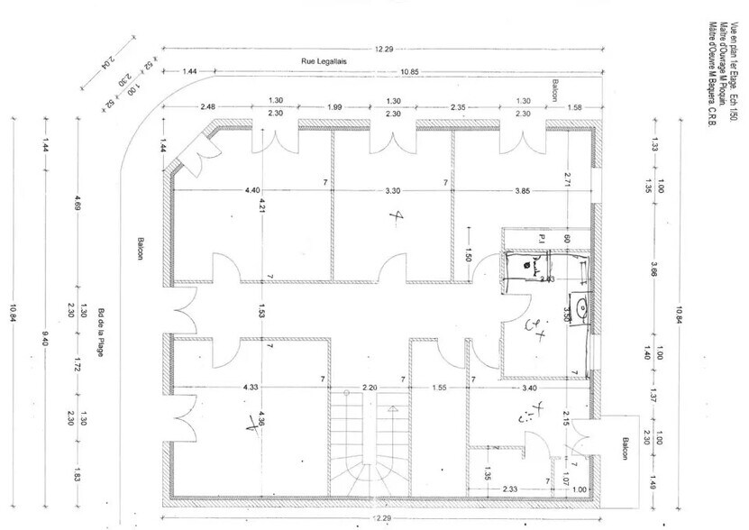 Local d'activités dans Arcachon à vendre - Plan d’étage – Image 3 sur 3