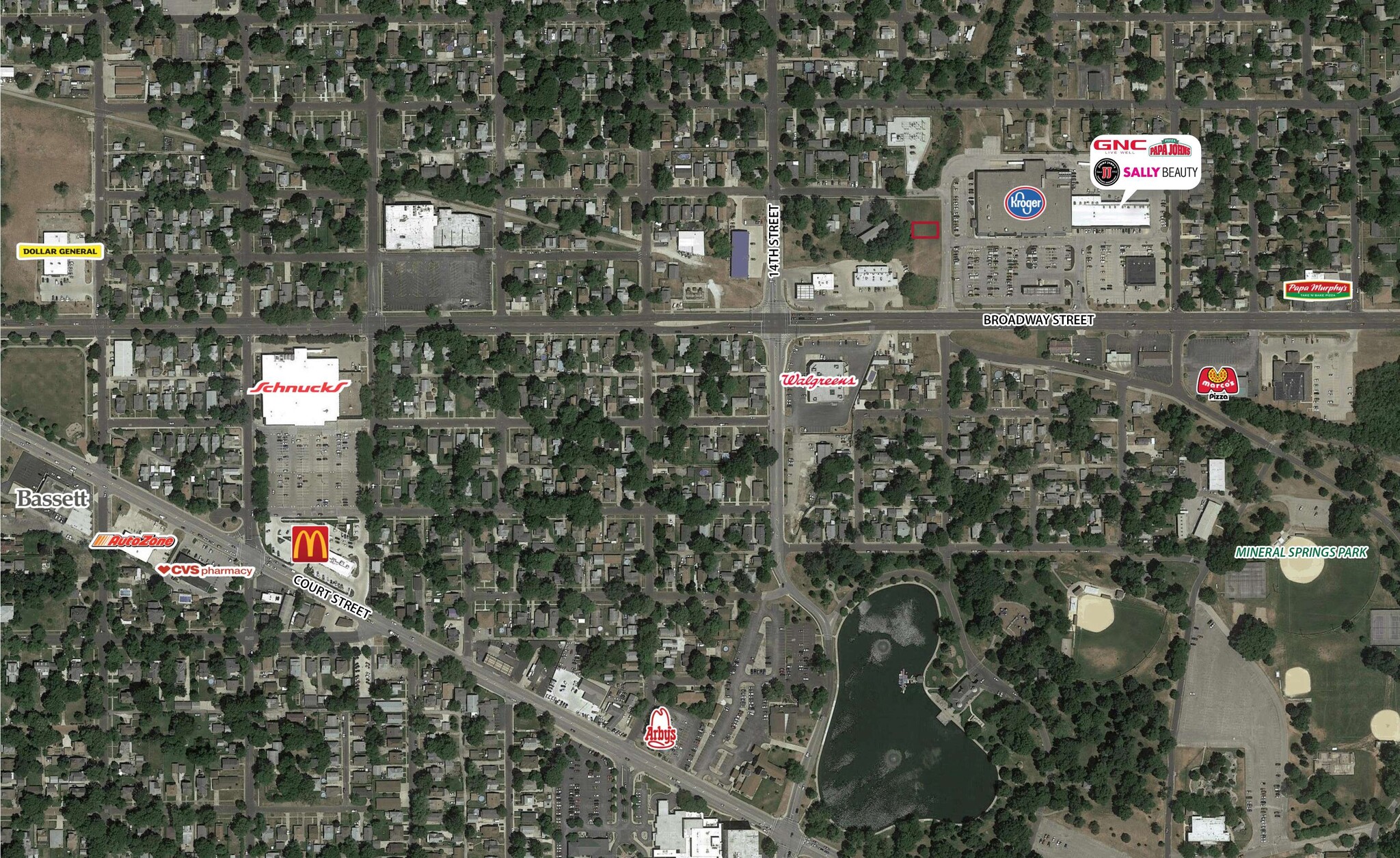 0 Sycamore St, Pekin, IL à louer Aérien– Image 1 sur 3