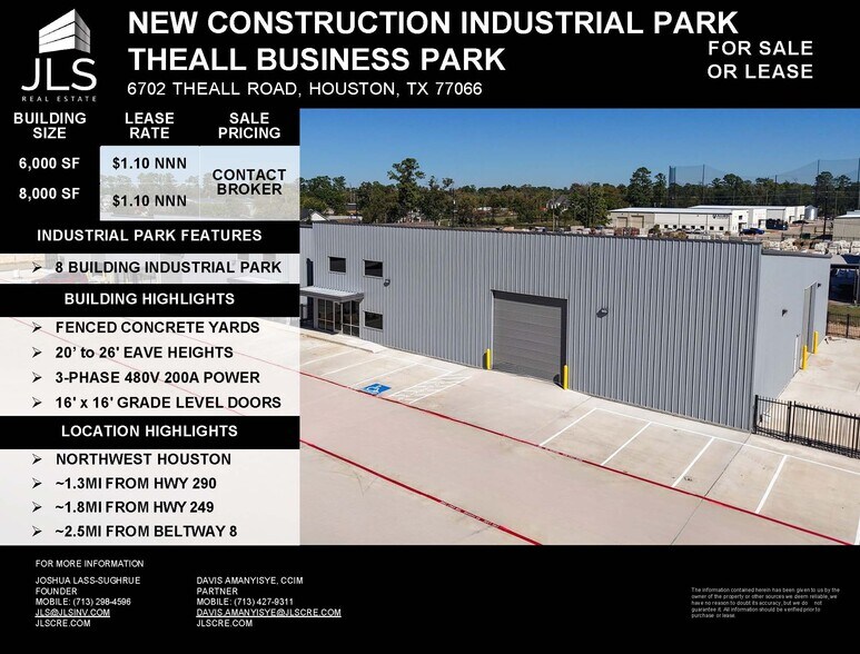 6702 Theall Rd, Houston, TX à vendre - Photo principale – Image 1 sur 11