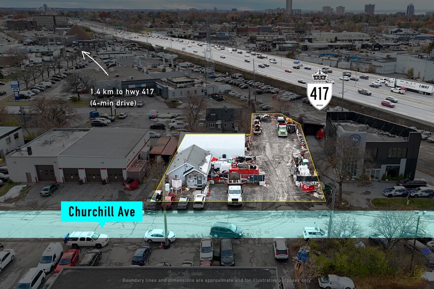 890 Churchill Av S, Ottawa, ON à louer - Photo de l’immeuble – Image 3 sur 7