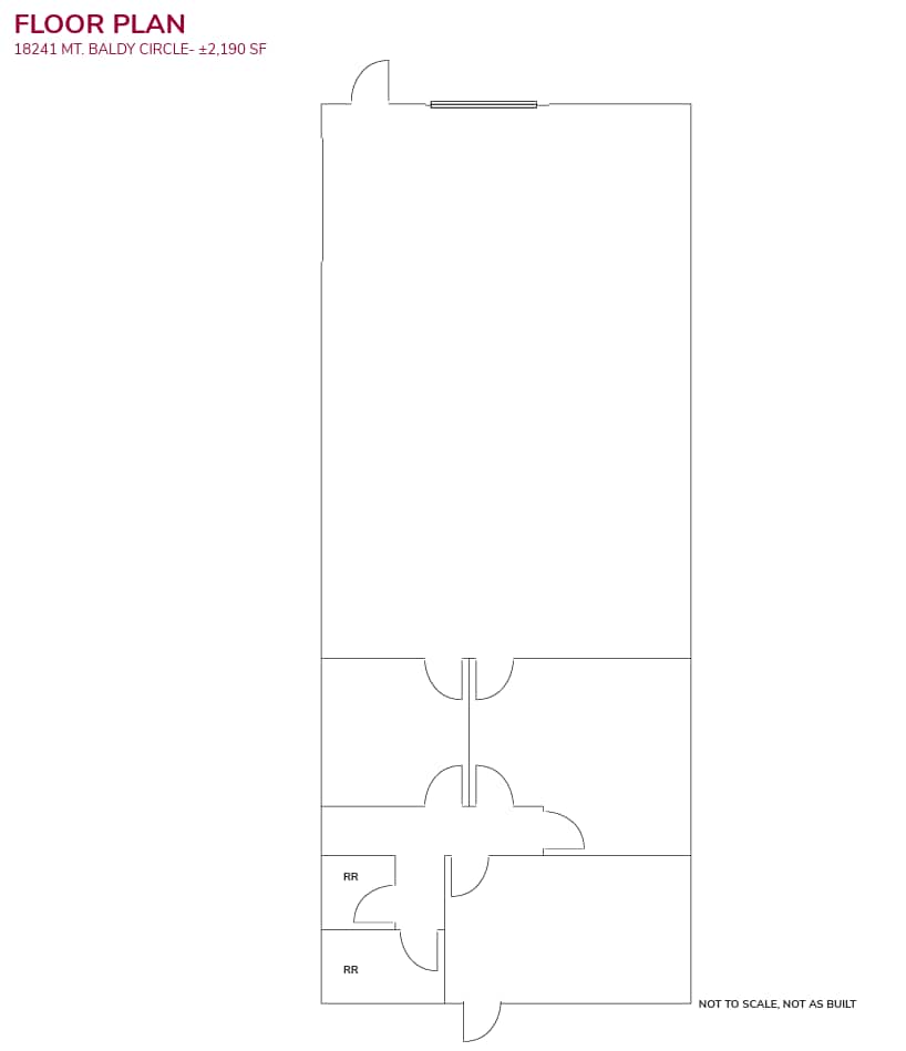 18231-18259 Mount Baldy Cir, Fountain Valley, CA à louer Plan d’étage– Image 1 sur 1
