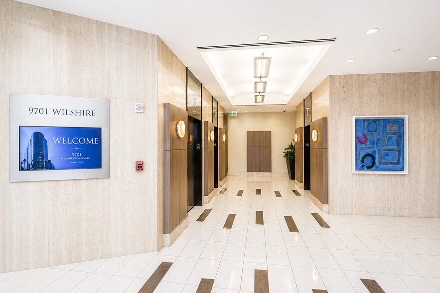 9701 Wilshire Blvd, Beverly Hills, CA à louer - Photo de l’immeuble – Image 3 sur 4