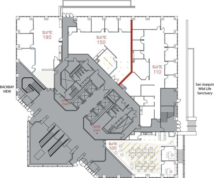 19800 MacArthur Blvd, Irvine, CA à louer Plan d’étage– Image 1 sur 1
