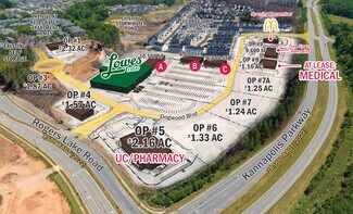 Plus de détails pour Kannapolis Pky & Rogers Lake Rd, Kannapolis, NC - Local commercial à louer