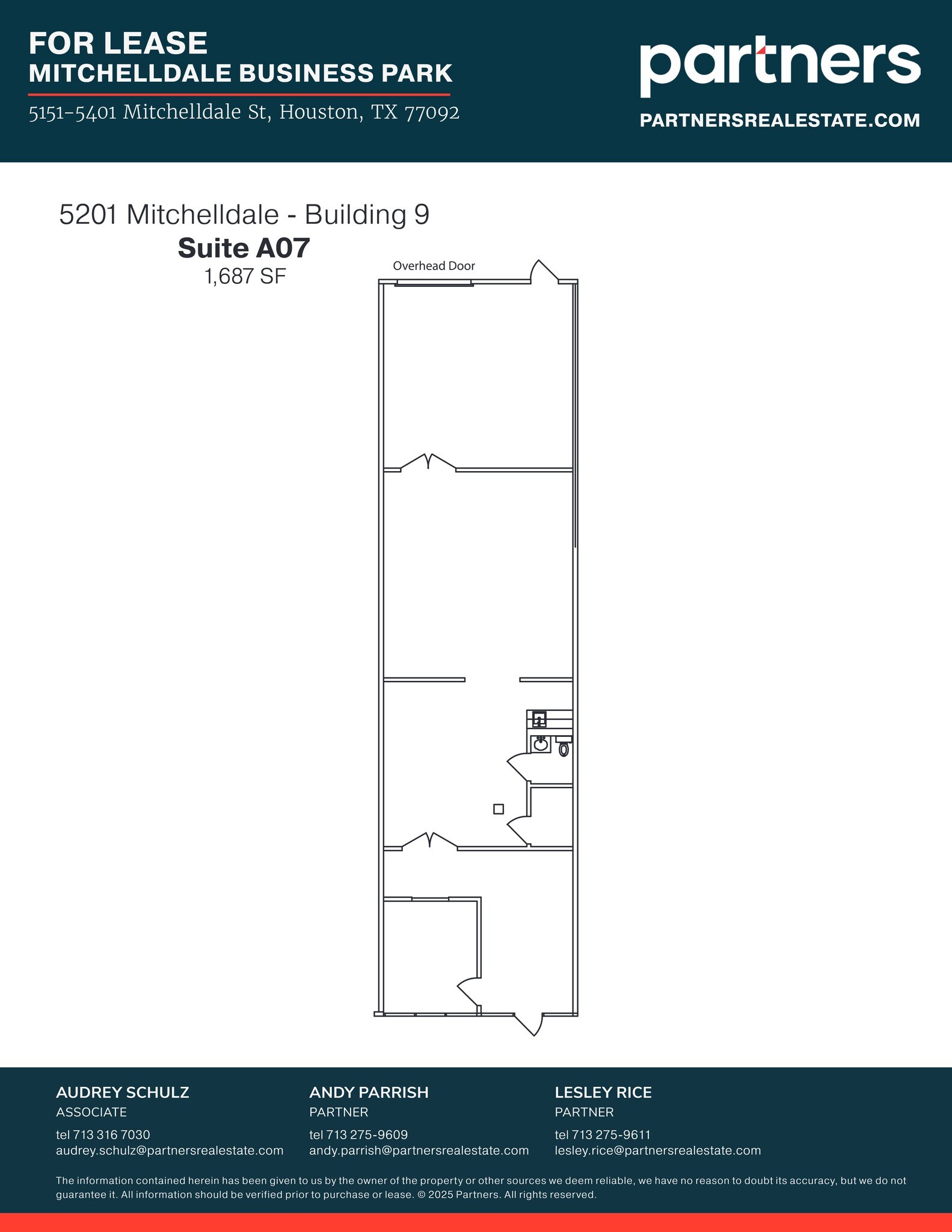 5151 Mitchelldale St, Houston, TX à louer Plan de site– Image 1 sur 1
