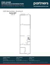 5151 Mitchelldale St, Houston, TX à louer Plan de site– Image 1 sur 1