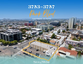 Plus de détails pour 3755-3757 Park Blvd, San Diego, CA - Terrain à vendre