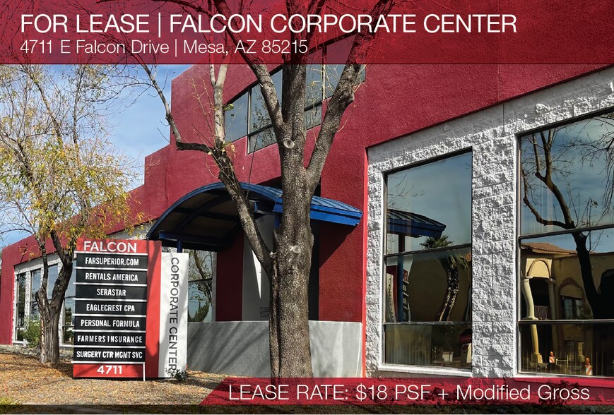 4711 E Falcon Dr, Mesa, AZ à louer - Photo de l’immeuble – Image 1 sur 7