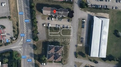 Ludres - VUE AÉRIENNE  vue de carte