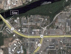 1324 W Clairemont Ave, Eau Claire, WI - VUE AÉRIENNE  vue de carte