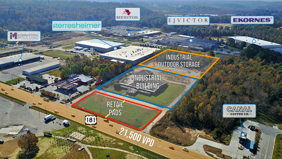 833 N Green St, Morganton, NC à louer - Photo de l’immeuble – Image 2 sur 6
