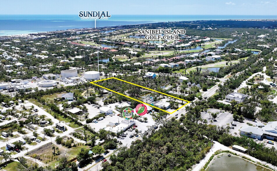 1223 Periwinkle Way, Sanibel, FL à vendre - Aérien – Image 2 sur 5