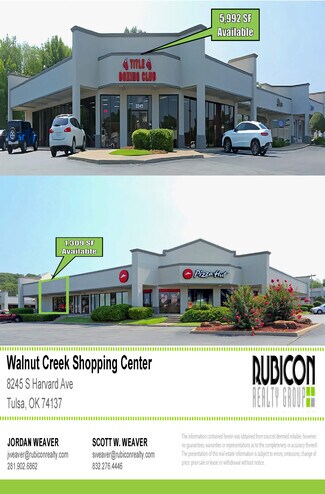 Plus de détails pour 8285 S Harvard Ave, Tulsa, OK - Local commercial à louer