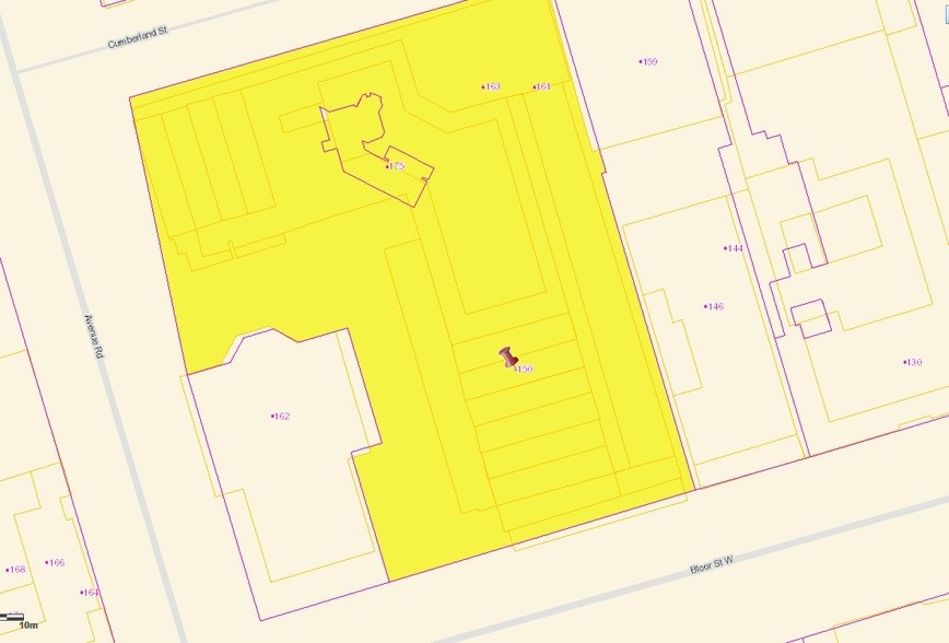 150 Bloor St W, Toronto, ON à louer - Plan cadastral – Image 2 sur 6