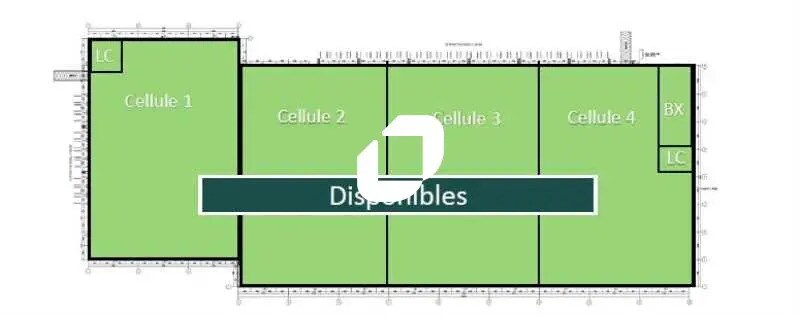 Industriel/Logistique dans Ingré à louer - Plan d’étage – Image 2 sur 2