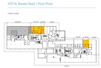 1707 N Randall Rd, Elgin, IL à louer Plan d’étage– Image 1 sur 2