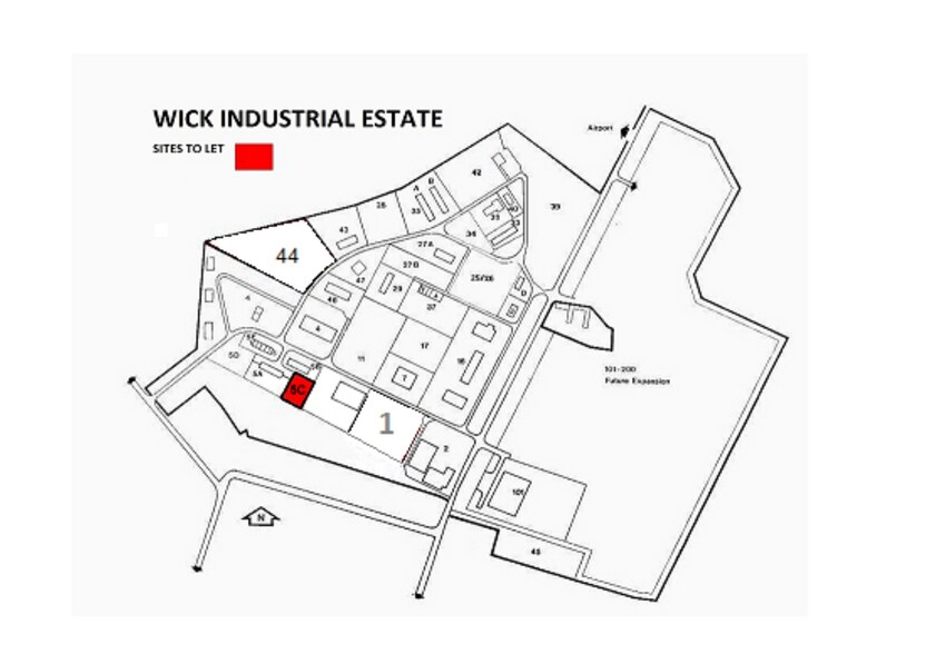 5C, Wick à louer - Plan de site – Image 1 sur 1