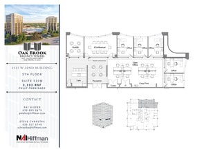 1415 W 22nd St, Oak Brook, IL à louer Plan d’étage– Image 1 sur 1