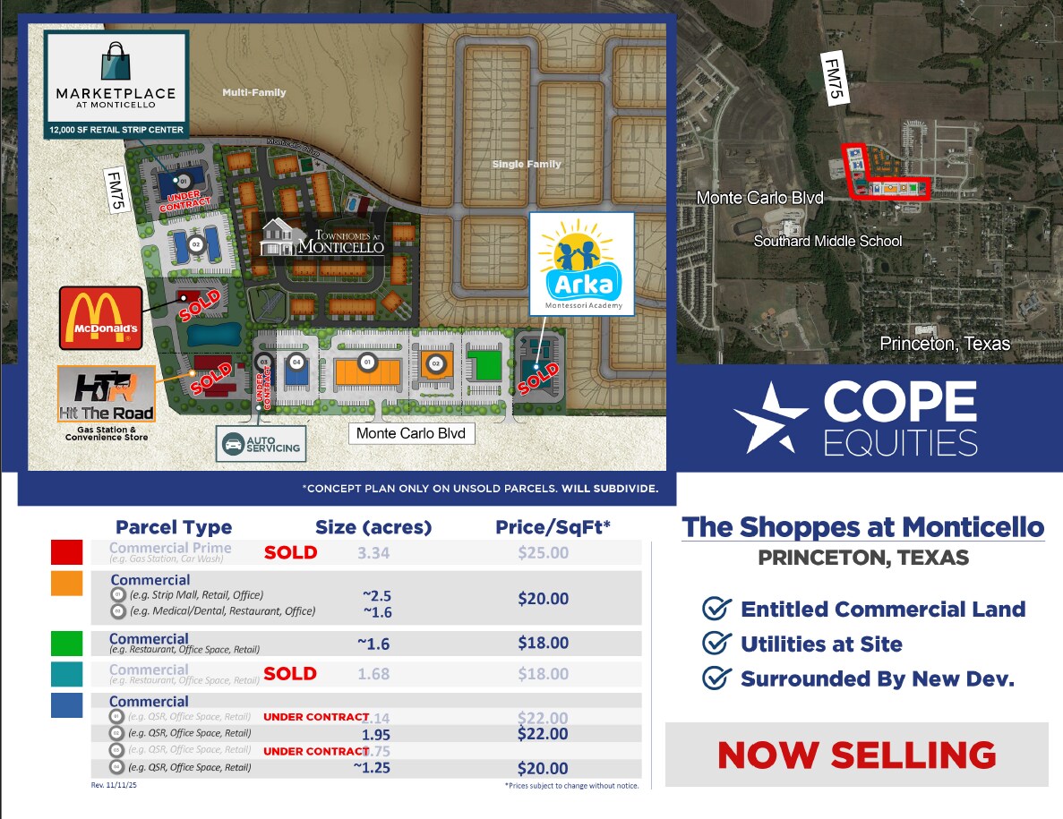 E.Monte Carlo & Longneck Rd, Princeton, TX à vendre Photo de l’immeuble– Image 1 sur 10