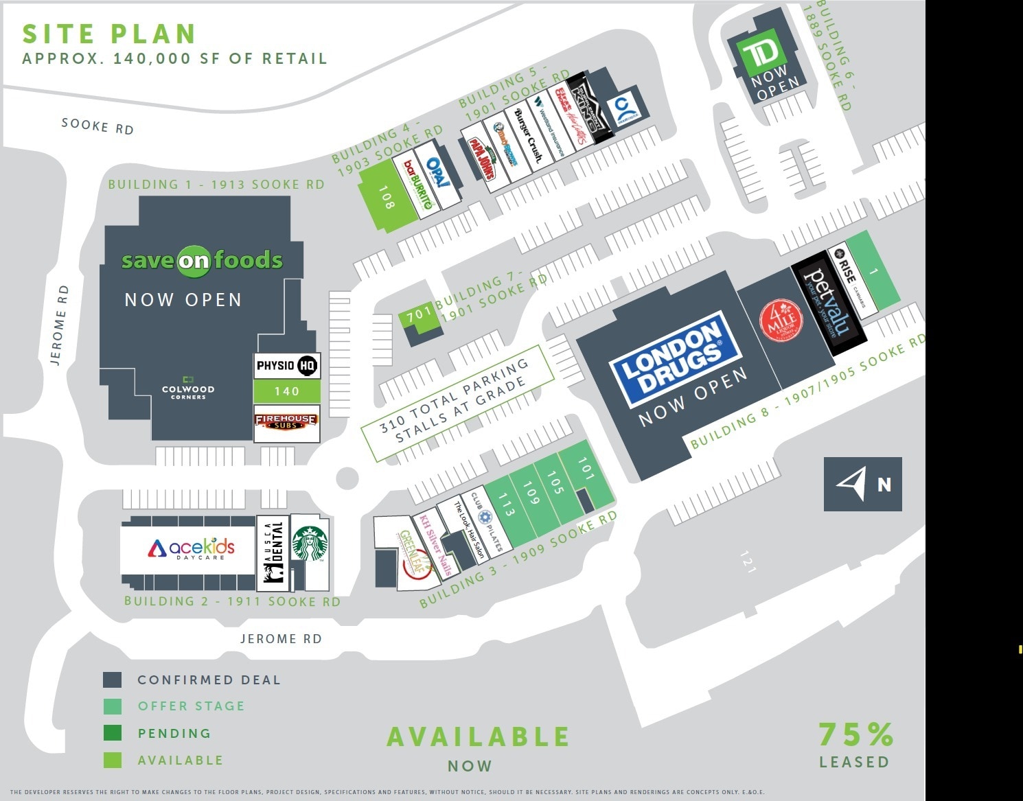 1905-1907 Sooke Rd, Victoria, BC à louer Plan d’étage– Image 1 sur 1