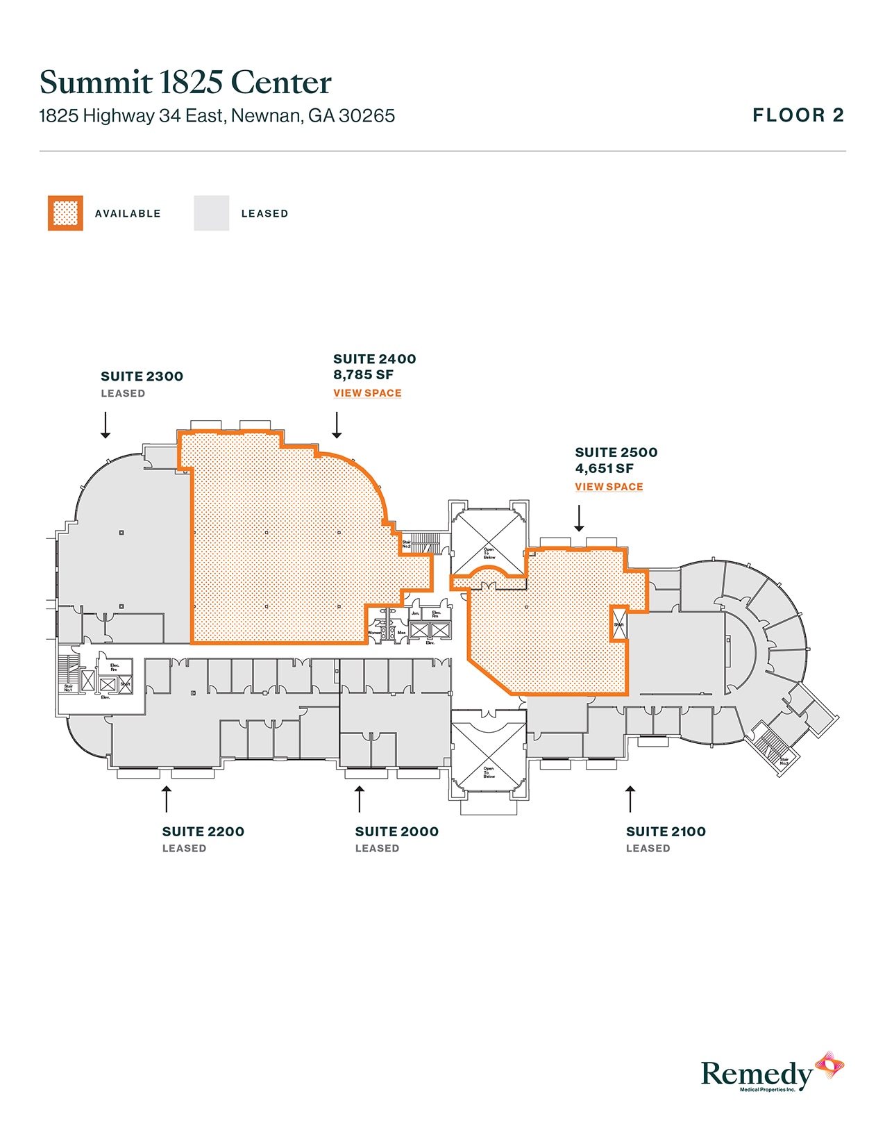 1825 E Highway 34, Newnan, GA à louer Plan d’étage– Image 1 sur 4