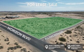 Plus de détails pour 0 Horizon Blvd, El Paso, TX - Terrain à vendre