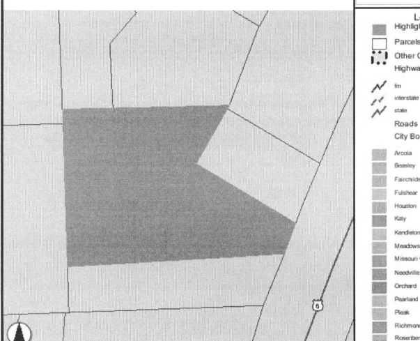 11220 S Highway 6, Sugar Land, TX à louer - Plan cadastral – Image 2 sur 2