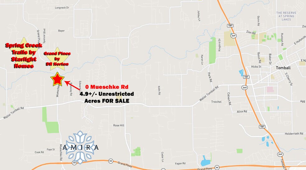 Mueschke Rd, Tomball, TX à vendre - Photo de l’immeuble – Image 3 sur 19
