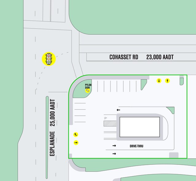 2190 Esplanade Rd, Chico, CA à louer - Plan de site – Image 3 sur 5