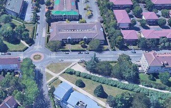 Voisins-le-Bretonneux - Vue aérienne  vue de carte