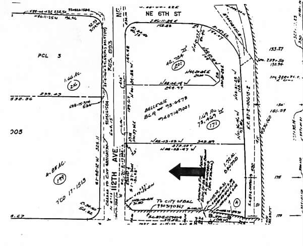 400 112th Ave NE, Bellevue, WA à louer - Plan cadastral – Image 2 sur 7