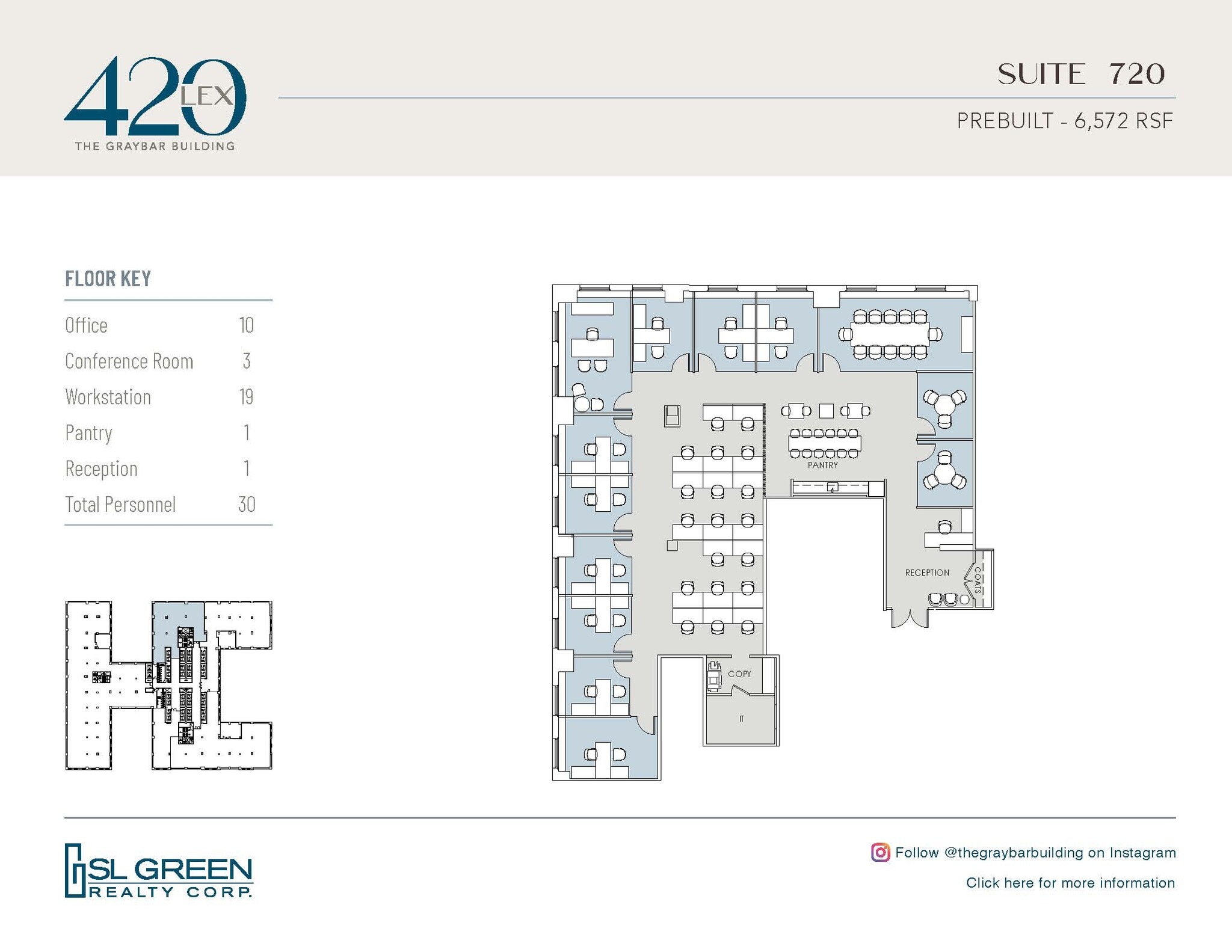 420 Lexington Ave, New York, NY à louer Plan d’étage– Image 1 sur 1