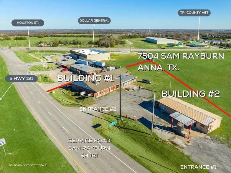7504 Sam Rayburn Hwy, Anna, TX à vendre - Photo de l’immeuble – Image 1 sur 18