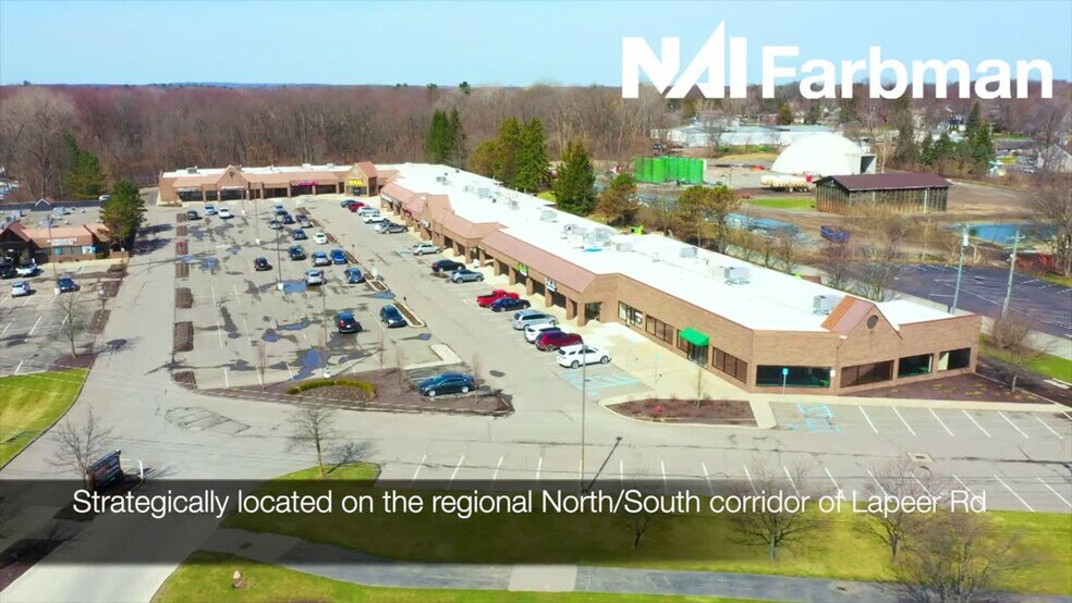 1176-1234 S Lapeer Rd, Lake Orion, MI à louer - Vidéo sur l’annonce professionnelle – Image 2 sur 2