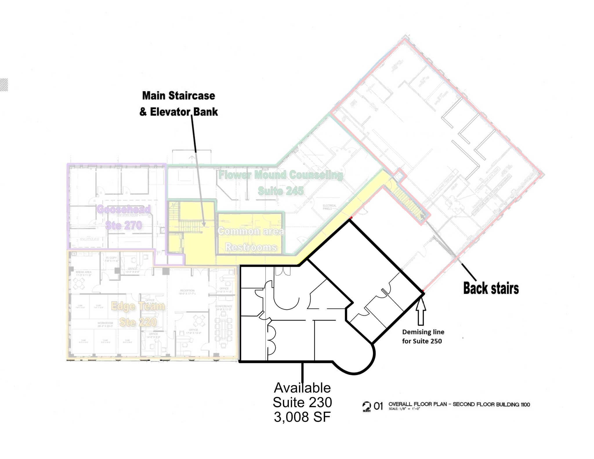 1100 Parker Sq, Flower Mound, TX à louer Plan d’étage– Image 1 sur 1