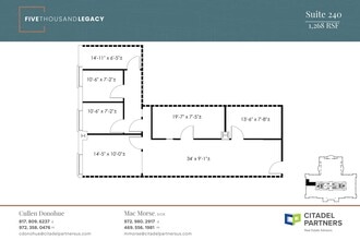 5000 Legacy Dr, Plano, TX à louer Plan d’étage– Image 1 sur 1
