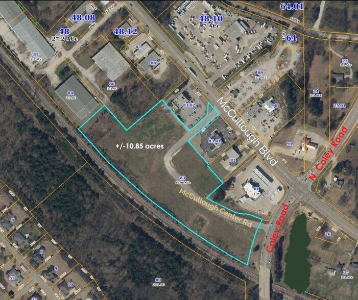 McCullough Center, Tupelo, MS à vendre - Aérien – Image 1 sur 1