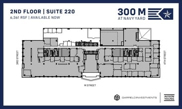 300 M St SE, Washington, DC à louer Plan d’étage– Image 1 sur 1