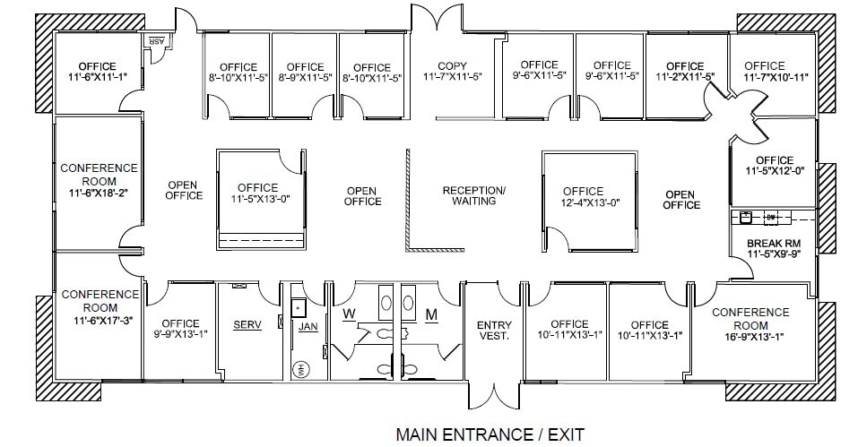 703 Trancas St, Napa, CA à louer Plan d’étage– Image 1 sur 1