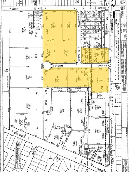 1315 Storm Pky, Torrance, CA à louer - Plan cadastral – Image 2 sur 2