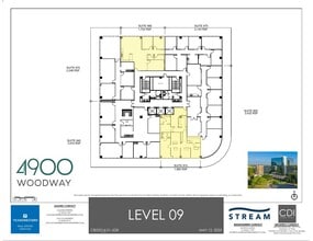 4900 Woodway Dr, Houston, TX à louer Plan d’étage– Image 1 sur 1